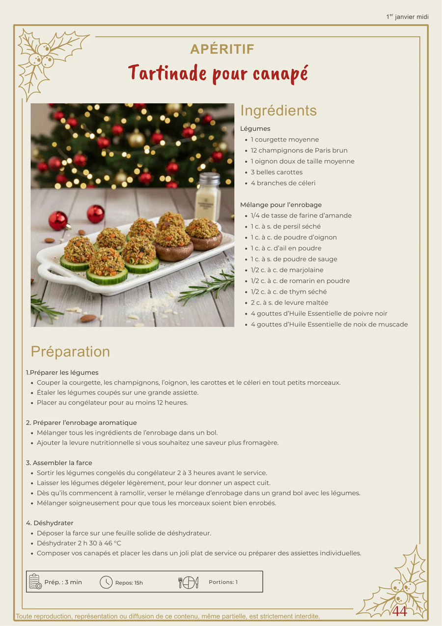 Aperçu de Noël CRU