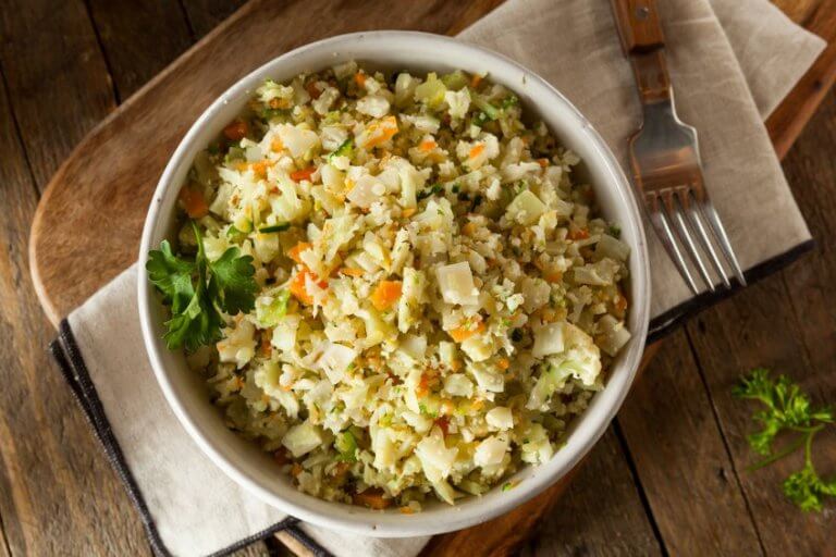 Comment faire du riz de chou-fleur, le conserver et l’utiliser !