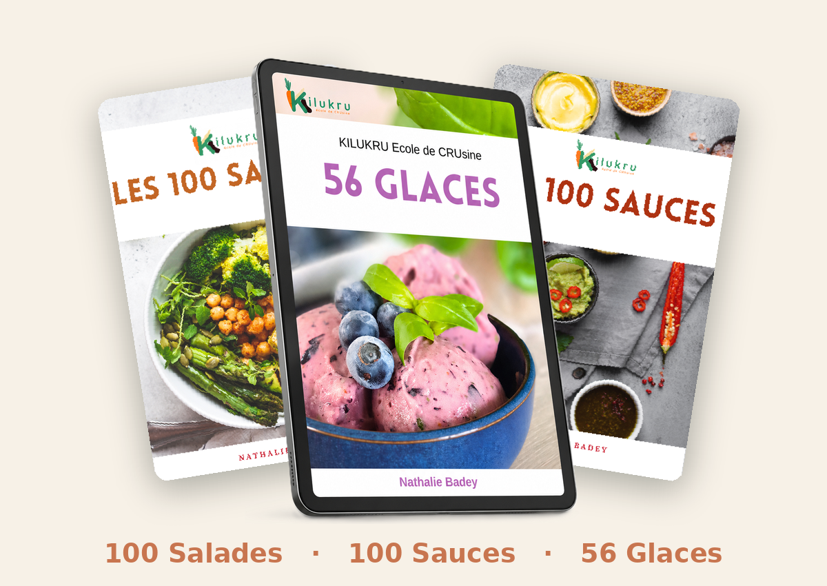 Le trio : 100 salades, 100 sauces + 56 glaces